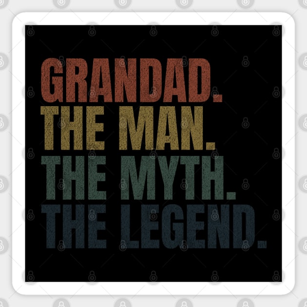 Grandad the legend Sticker by Maison de Kitsch